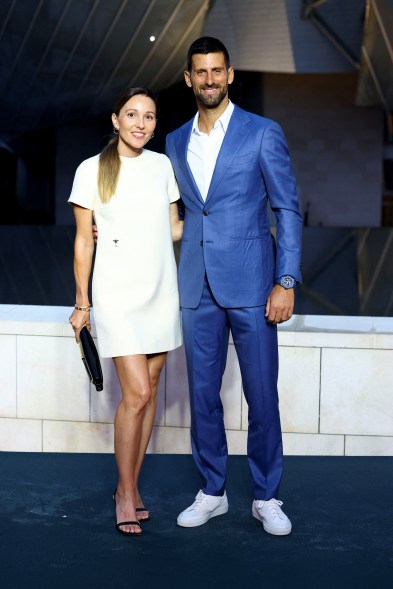 Jelena and Novak Djokovic Prelude to the 2024 Olympics