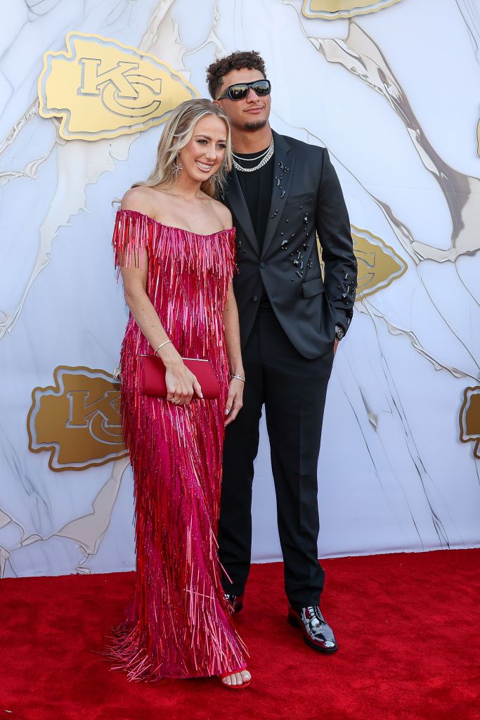 Brittany and Patrick Mahomes 