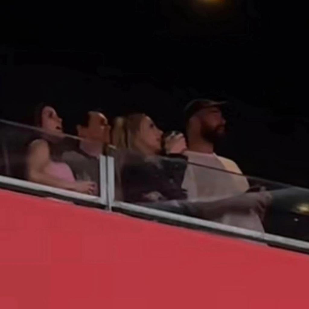 Brittany Mahomes at the Taylor Swift concert.