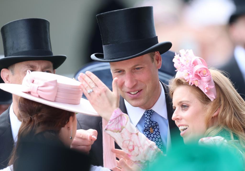 Prince William, Princess Beatrice, Princess Eugenie