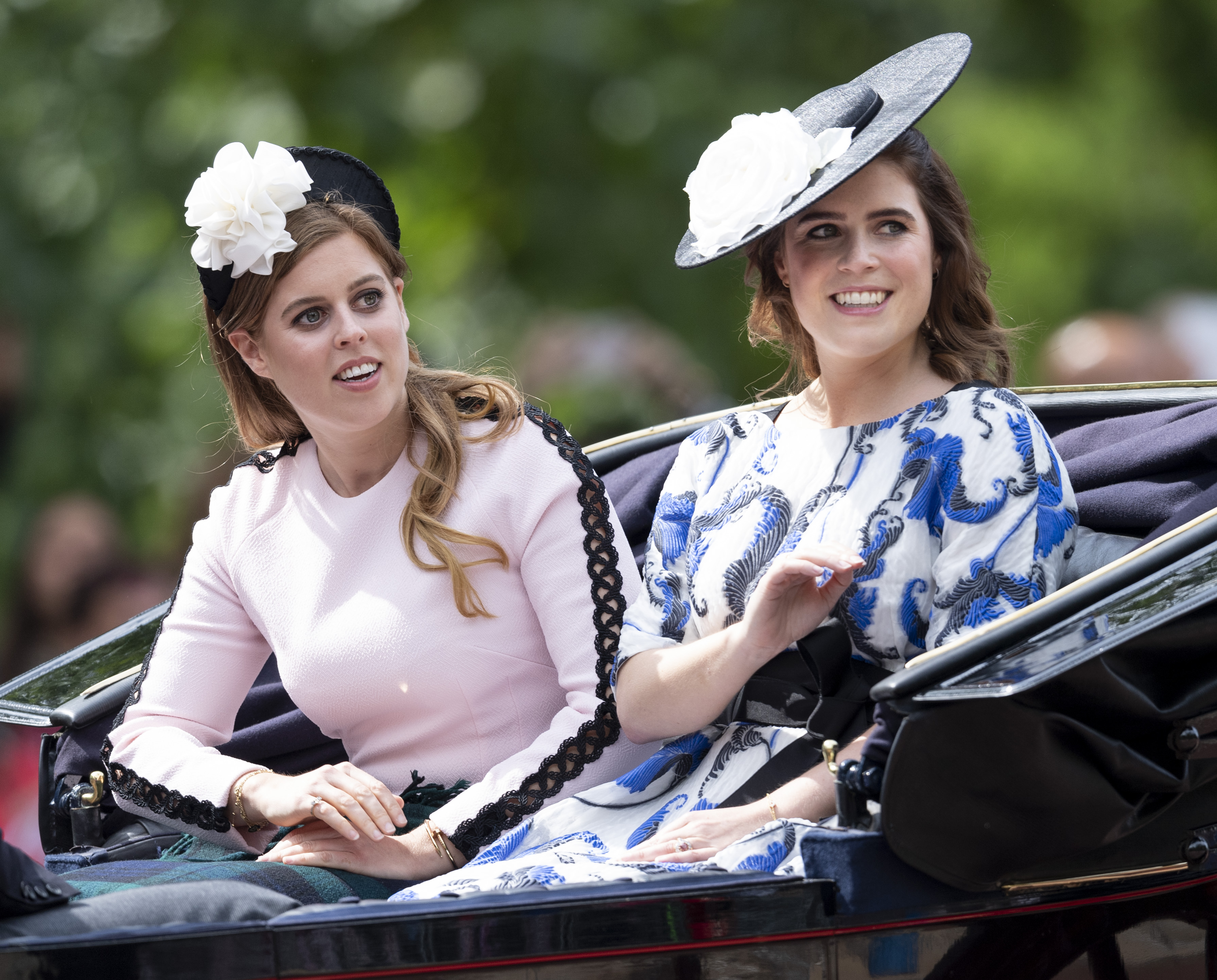 Princess Beatrice and Eugenie