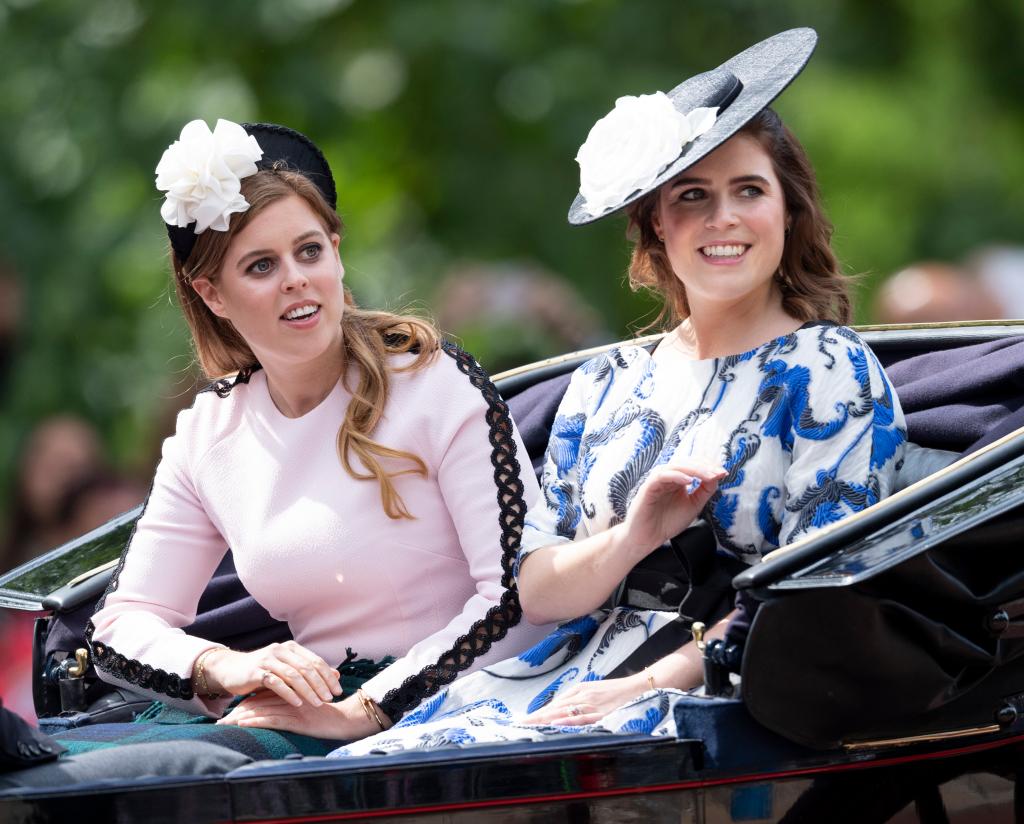 Princess Beatrice and Eugenie