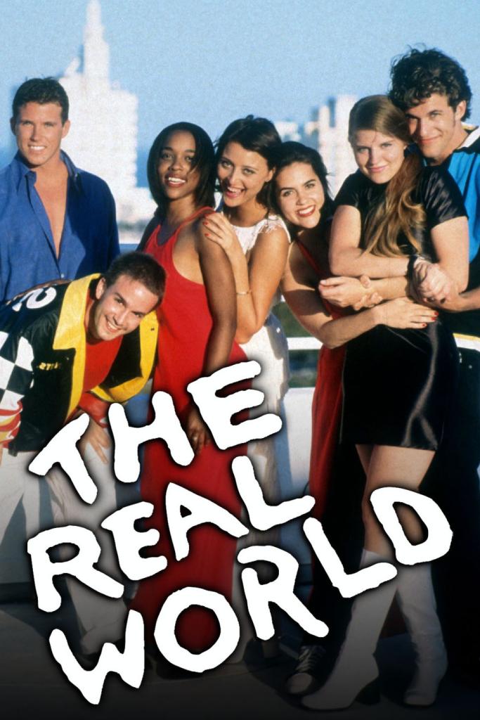 The cast of "The Real World" in 1996.