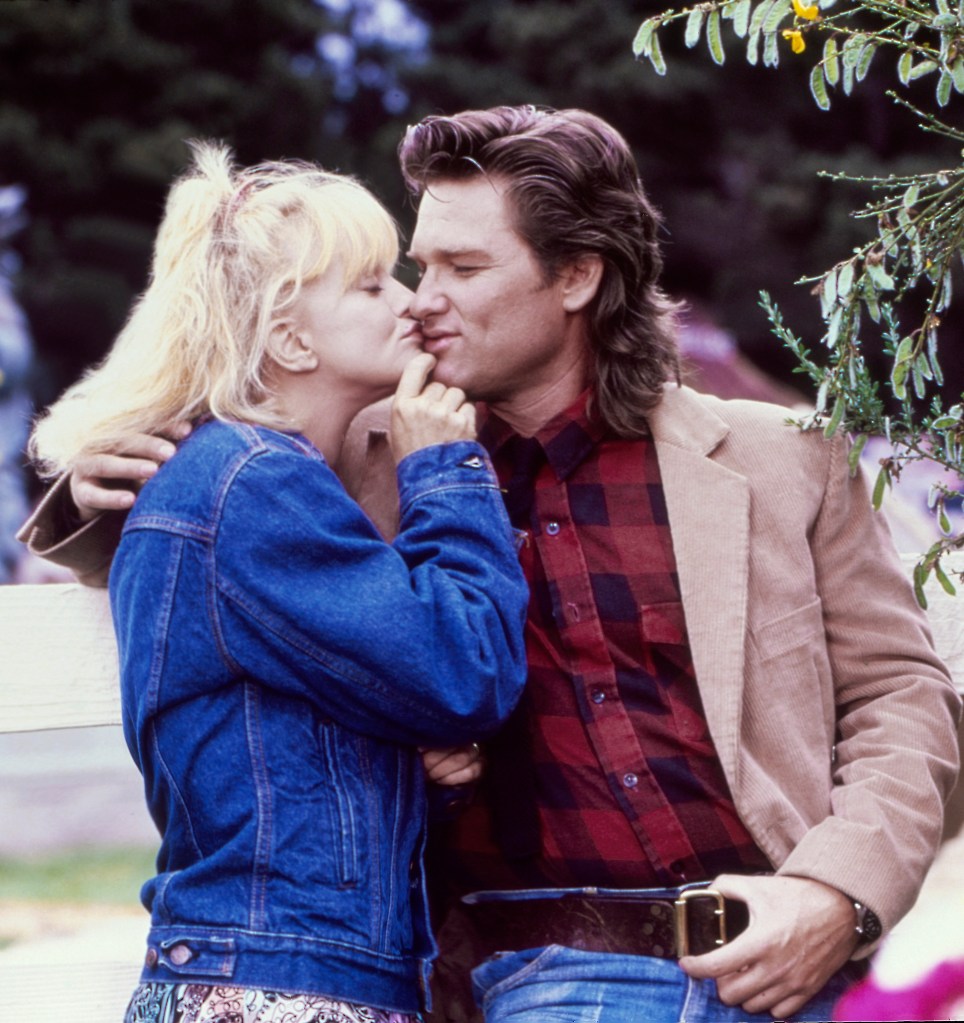 Goldie Hawn and Kurt Russell