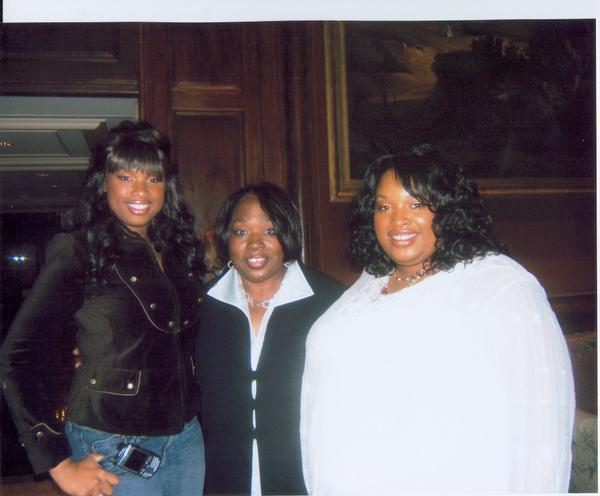 Photos of Julia Hudson (sister to Dreamgirls star Jennifer Hudson) taken from her MySpace pages.