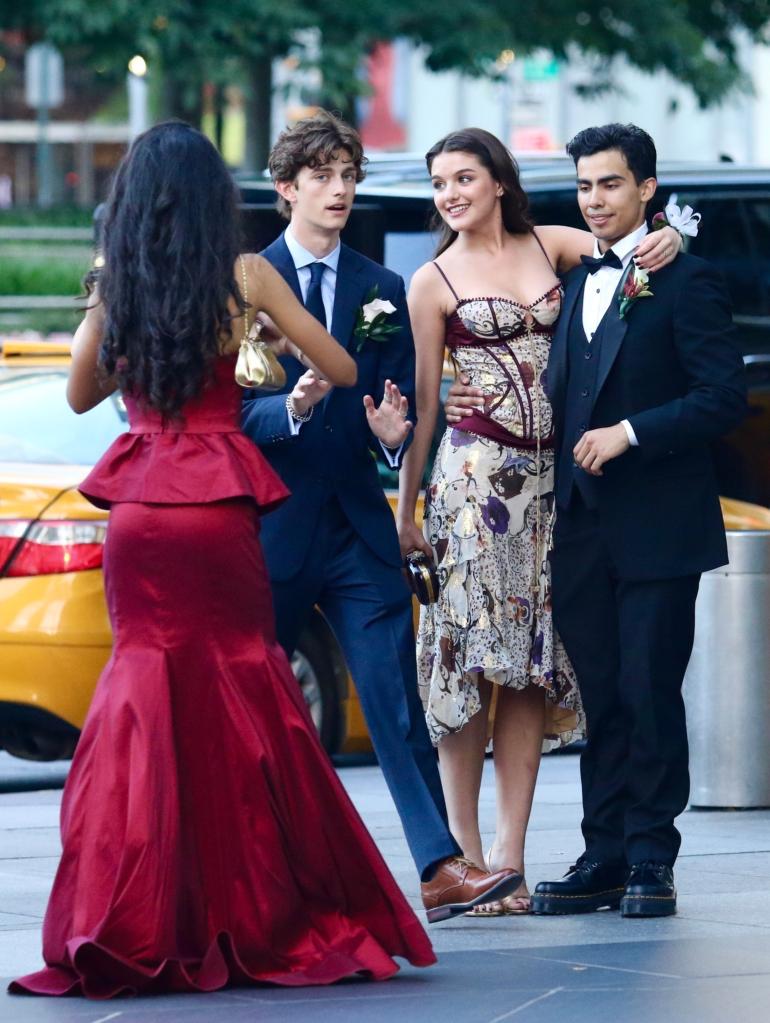 Suri Cruise at prom.