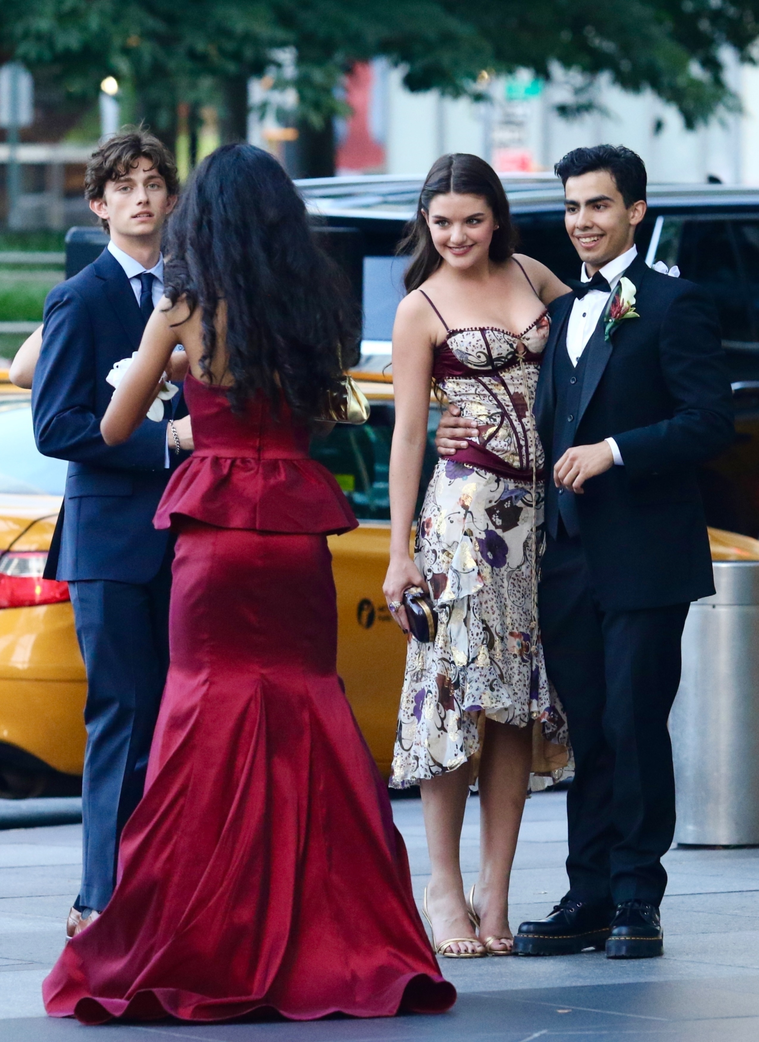 Suri Cruise at prom.