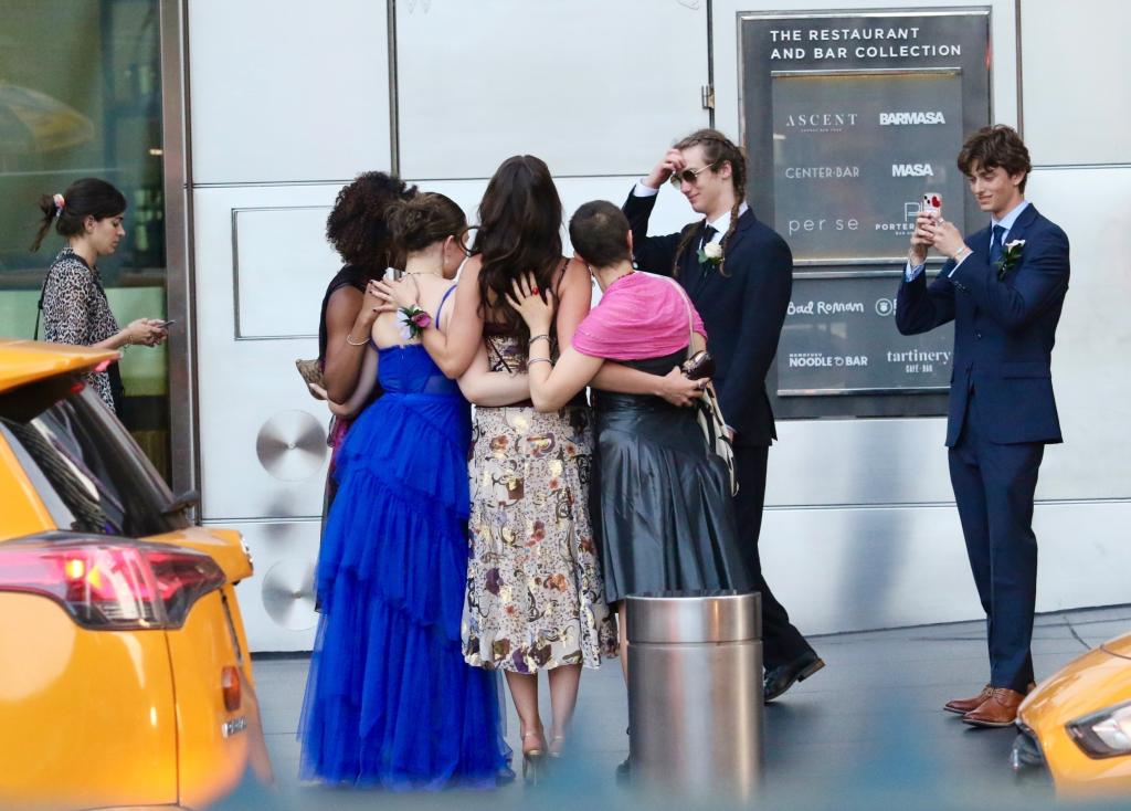 Suri Cruise at prom.