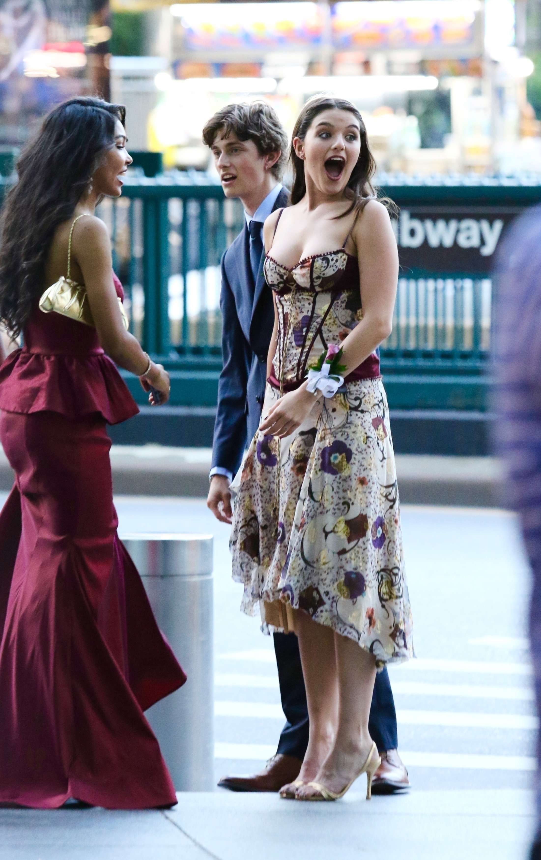 Suri Cruise at prom.