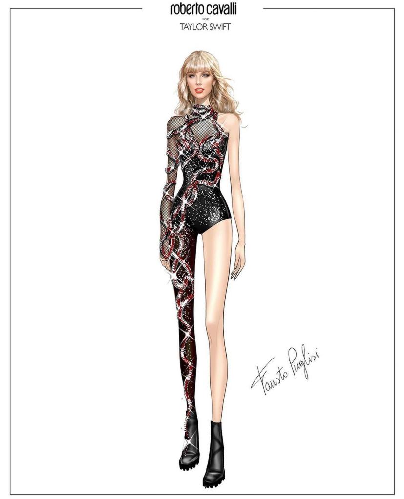 Taylor Swift outfit sketch