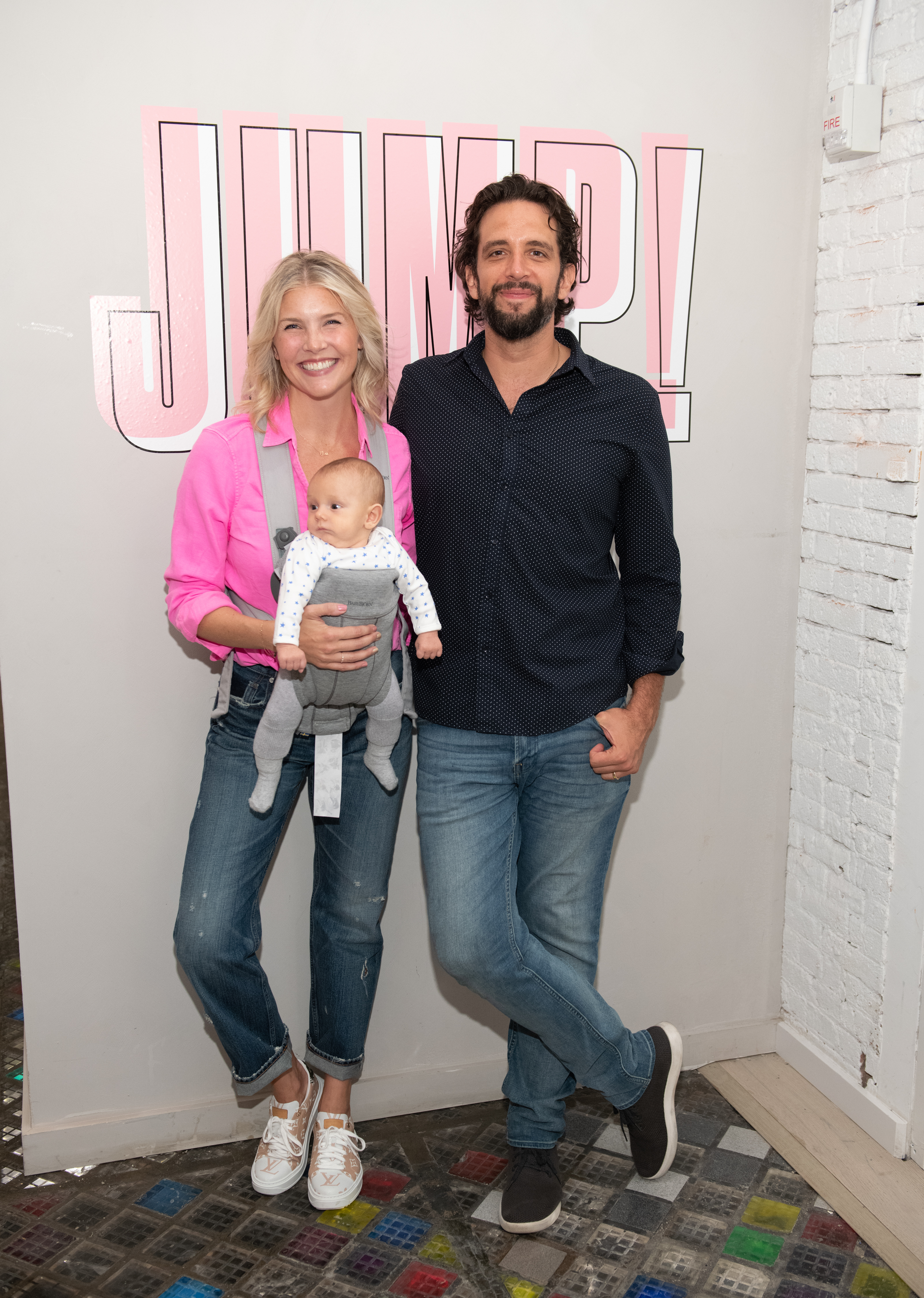 Amanda Kloots, Nick Cordero and their son, Elvis.