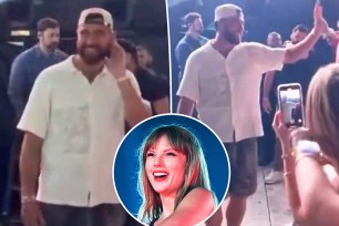 Taylor Swift and Travis Kelce