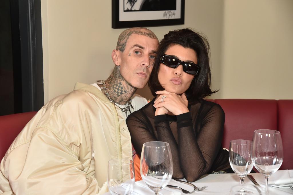 Kourtney Kardashian and musician Travis Barker