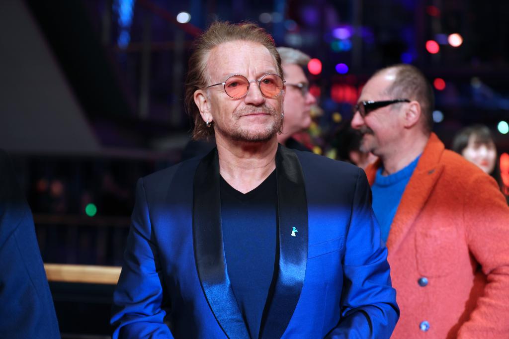 Bono in Berlin in 2023. 