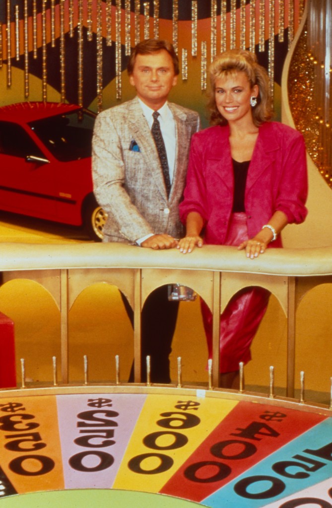 Pat Sajak and Vanna White