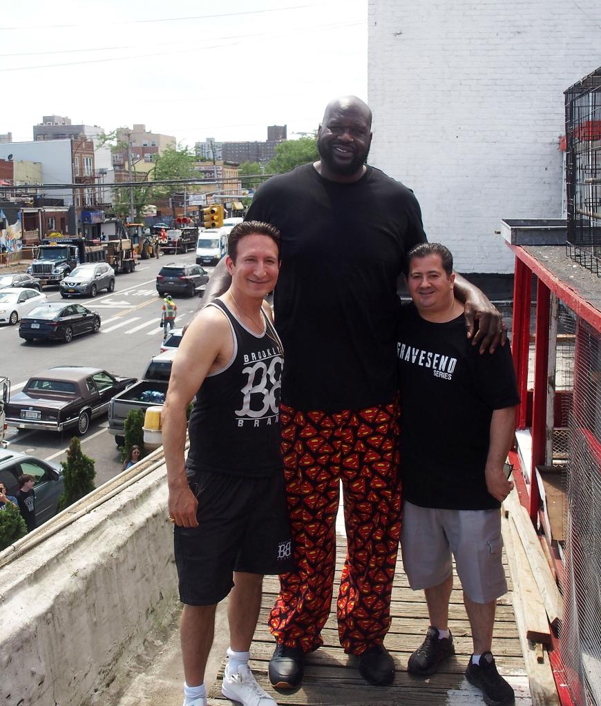 William DeMeo, Shaquille O'Neal and Joseph D'Onofrio