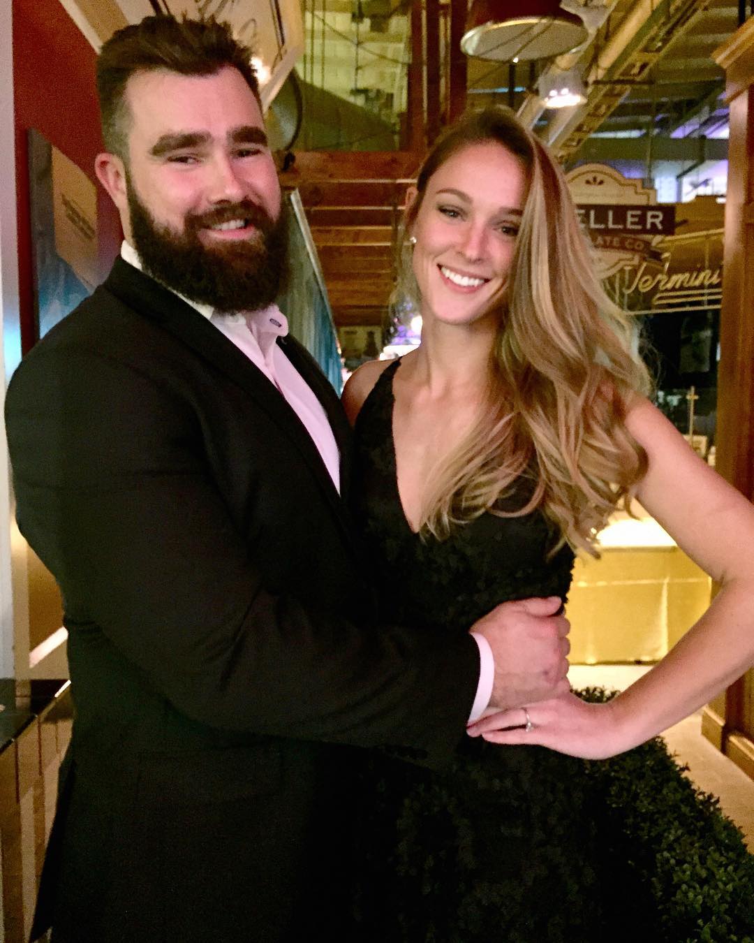 Kylie Kelce and Jason Kelce