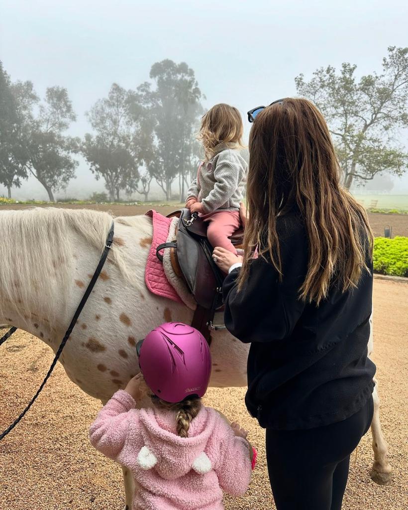 Katherine Schwarzenegger with her girls