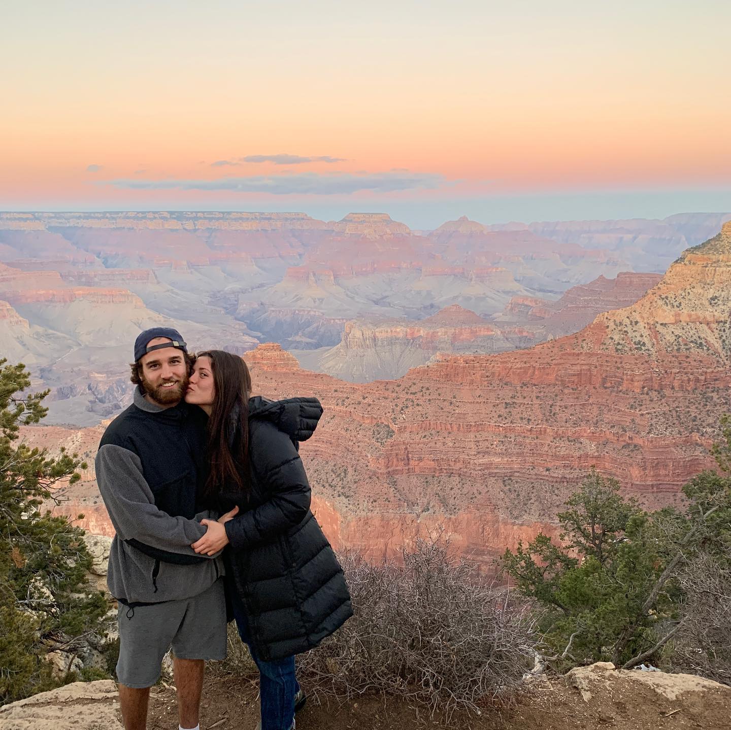 Morgan Eastwood and her husband