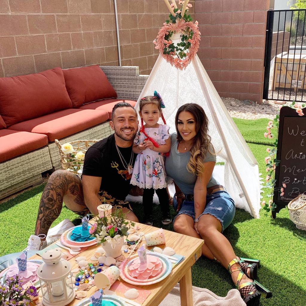 joe ambrosole, jen harley and her daughter ariana