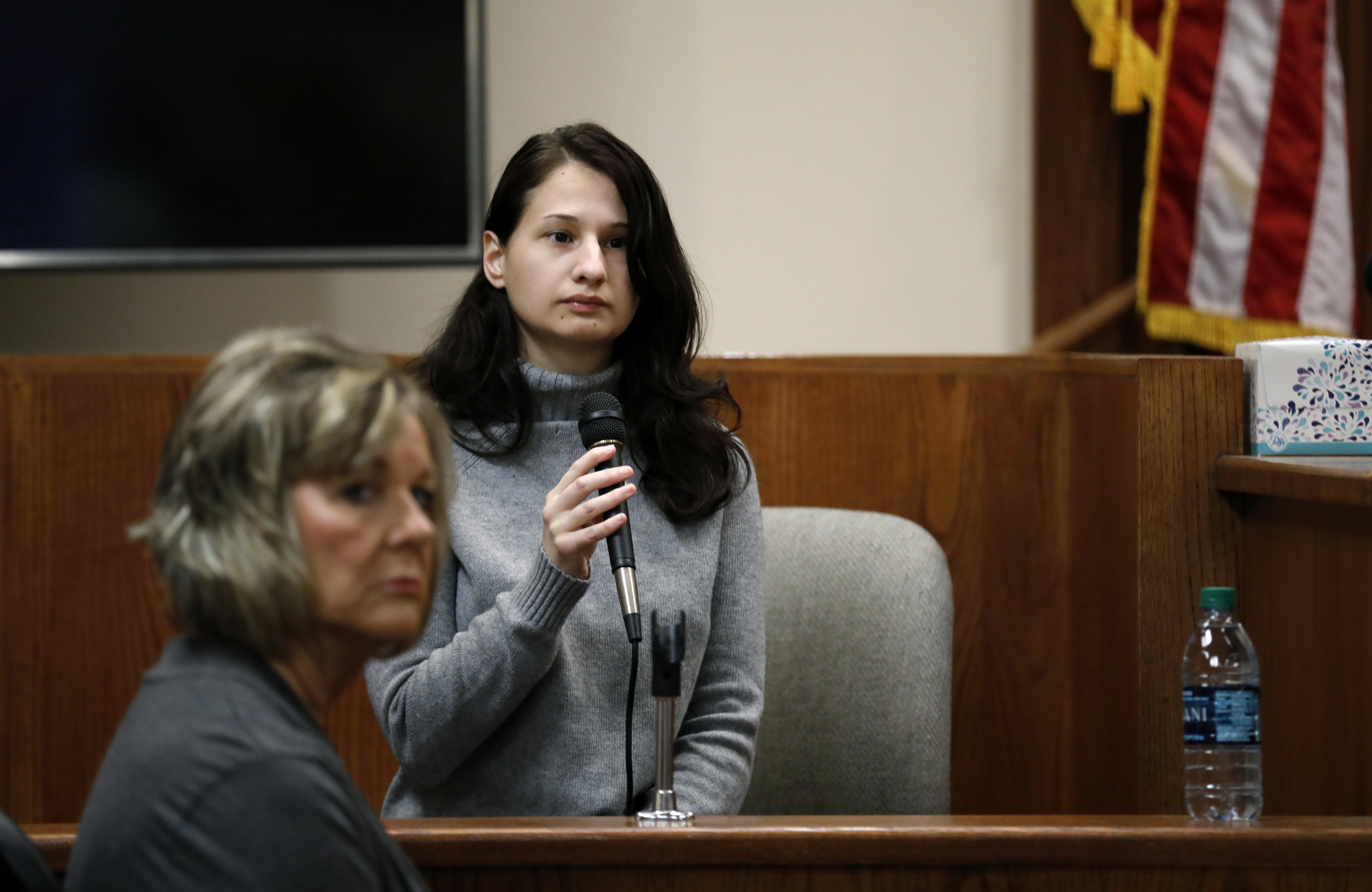 Gypsy Rose Blanchard talking in a courtroom 