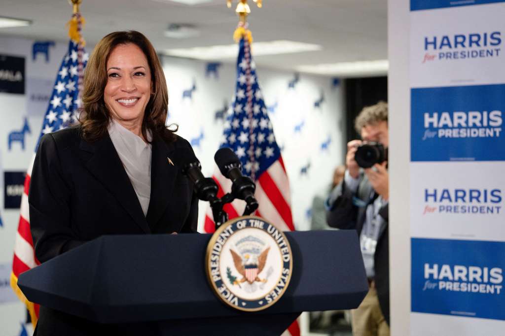 US Vice President Kamala Harris