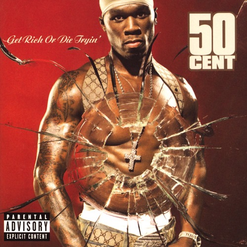 "Get Rich or Die Tryin'" album cover