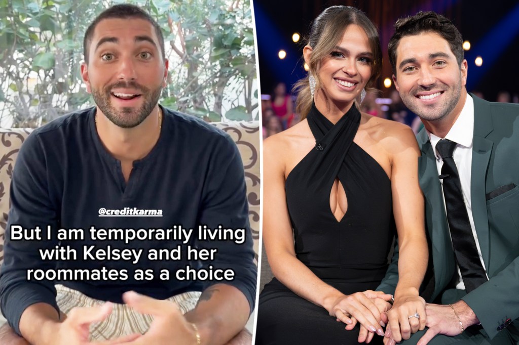 ‘Bachelor’ star Joey Graziadei clarifies he’s ‘not broke,’ claims he’s living with fiancée’s roommates ‘as a choice’