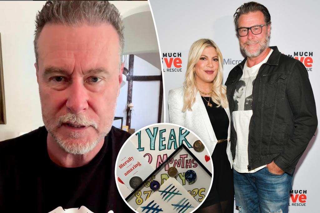 Dean McDermott celebrates 1 year of sobriety after admitting his addiction led to Tori Spelling divorce