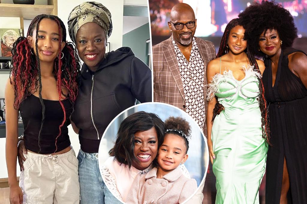 Viola Davis posts rare photo with her ‘soon to be 14-year-old’ daughter Genesis
