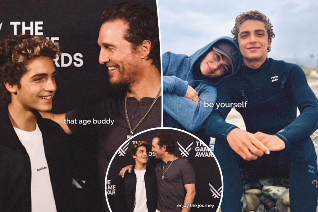 Matthew McConaughey celebrates son Levi 16th birthday with heartwarming post: ‘Enjoy your journey’