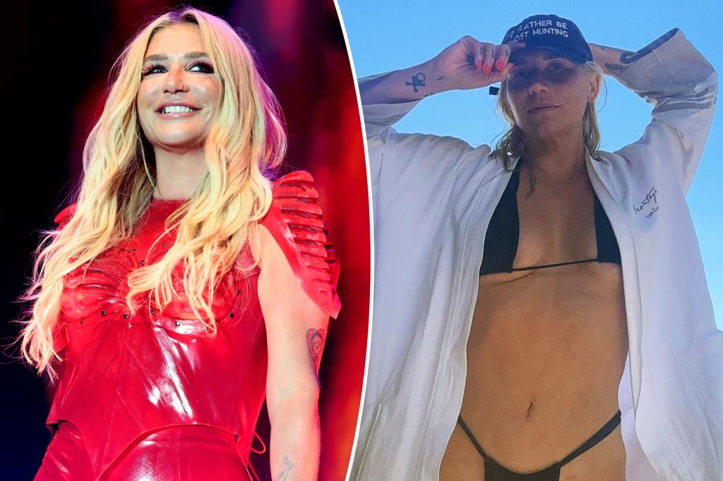 Kesha claps back at body-shamers with ‘powerful’ bikini pics: ‘Hate me harder’