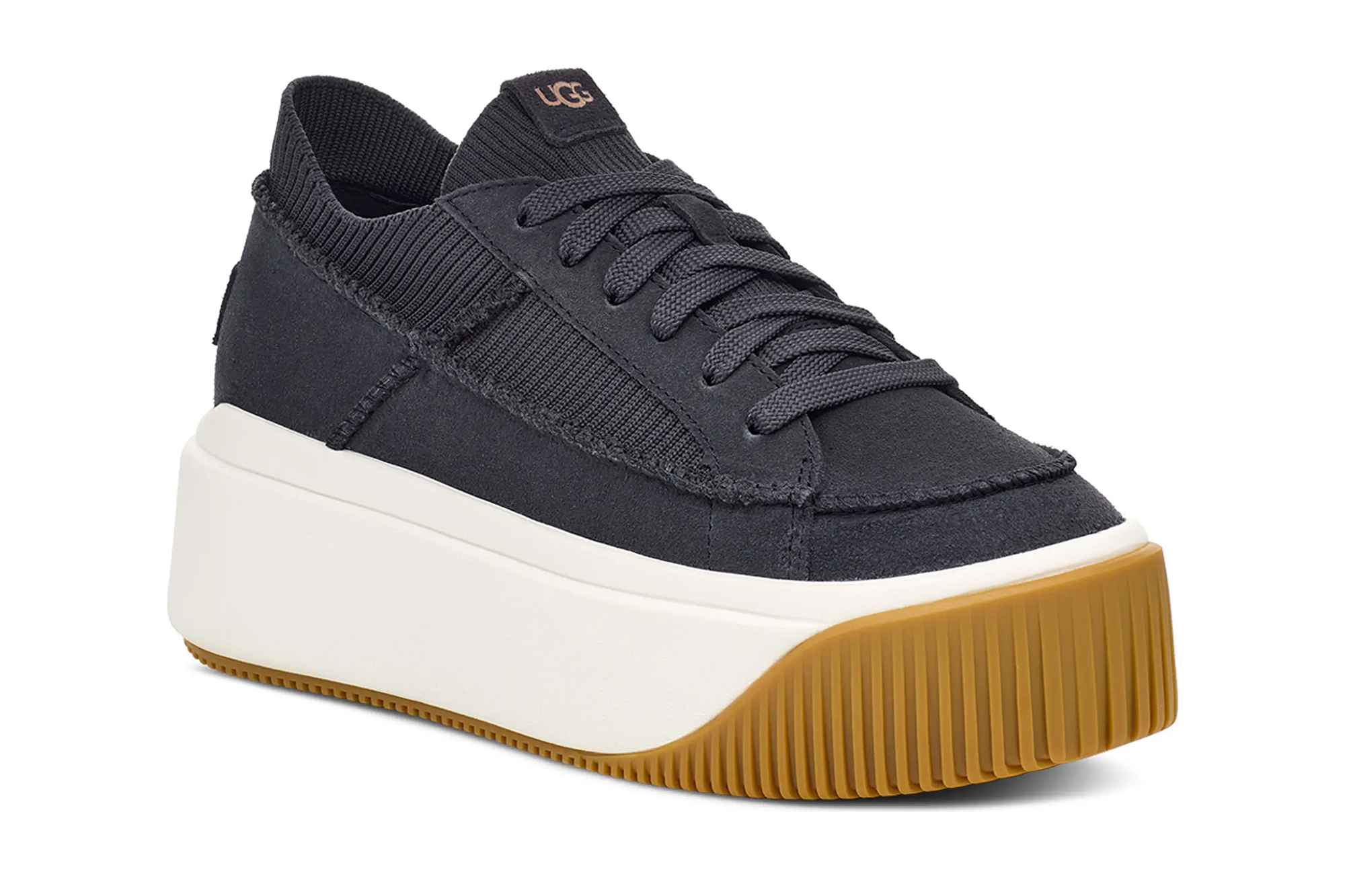 A platform sneaker