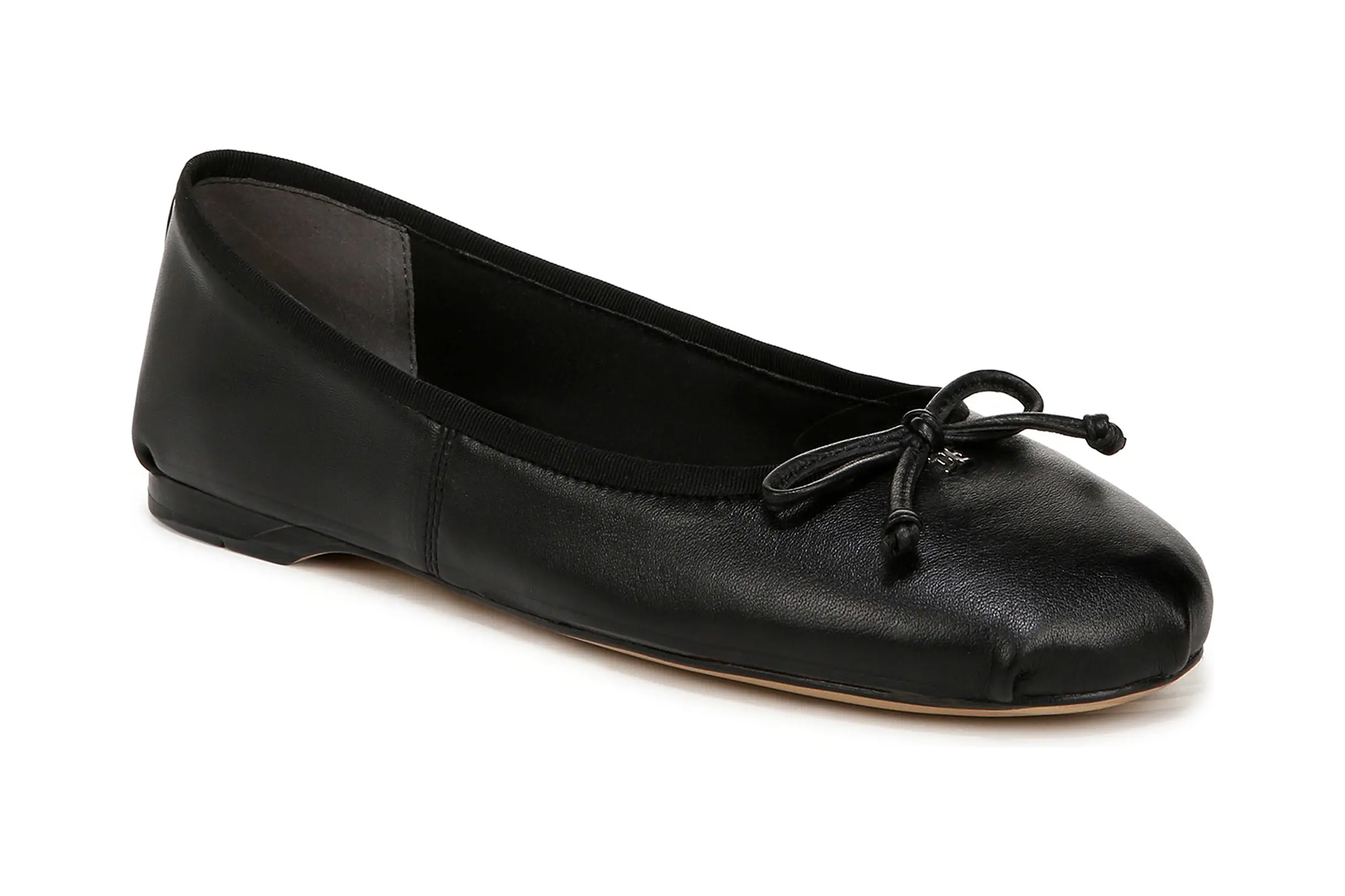 A black ballet flat