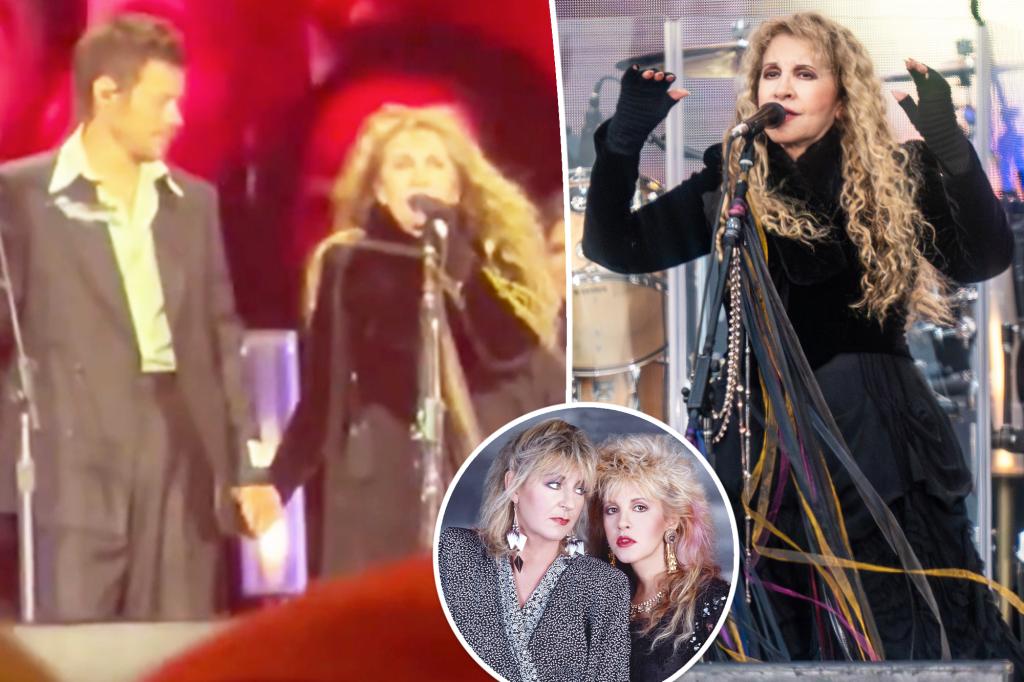 Harry Styles joins Stevie Nicks for surprise duet in tribute to Christine McVie at BST Hyde Park concert