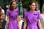 Kate Middleton wears lilac midi dress for surprise Wimbledon appearance with daughter Princess Charlotte, 9