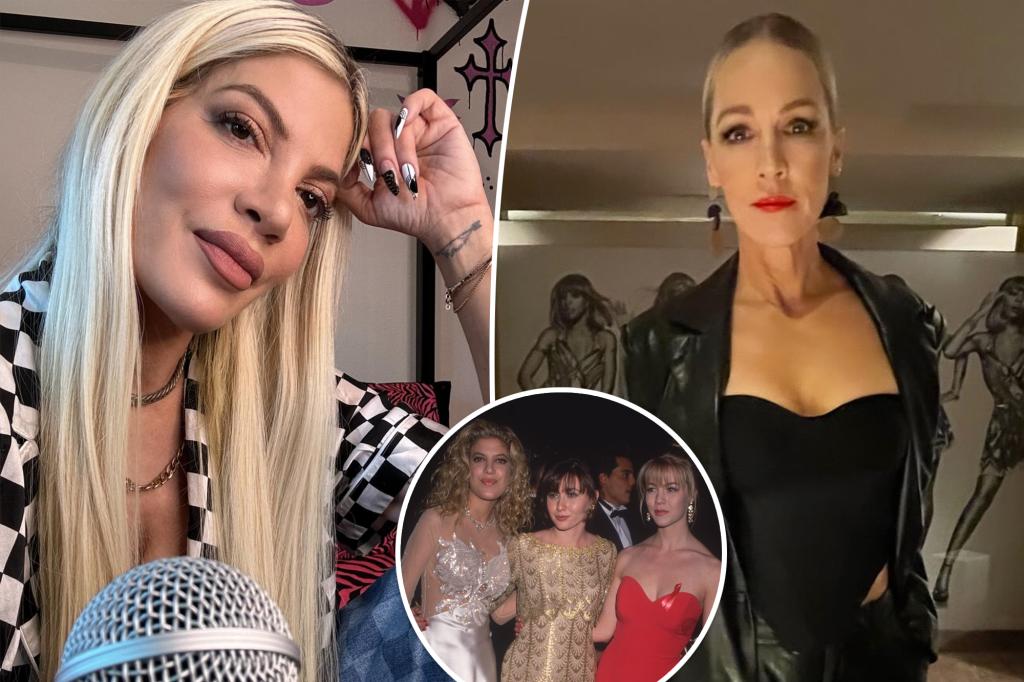 Jennie Garth and Tori Spelling react to death of ‘90210’ co-star Shannen Doherty: ‘I will miss her’
