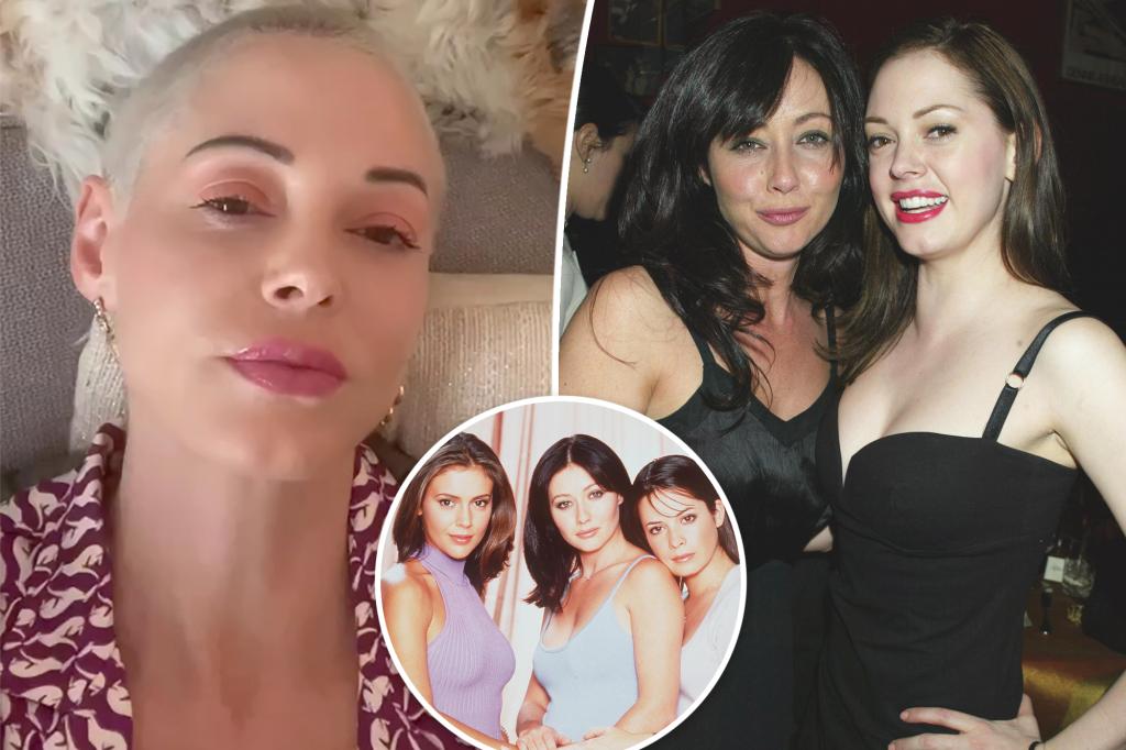 Rose McGowan ‘can’t stop crying’ after ‘Charmed’ sister Shannen Doherty’s death