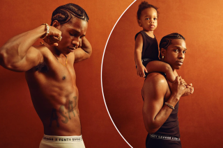 A$AP Rocky strips down to his boxers for Savage X Fenty ad: ‘That’s not a dad bod that’s a father body!’