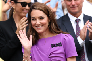 Kate Middleton attends Wimbledon with daughter Charlotte, 9, amid cancer battle