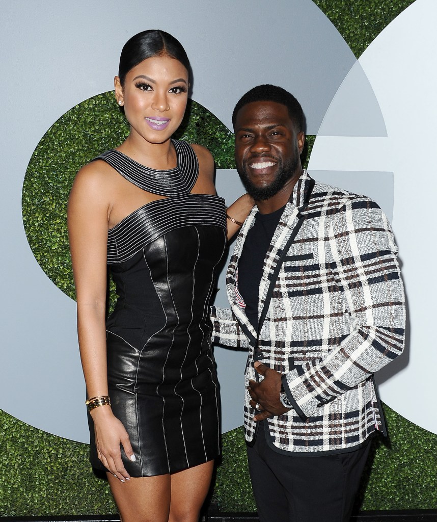 Eniko Hart and Kevin Hart