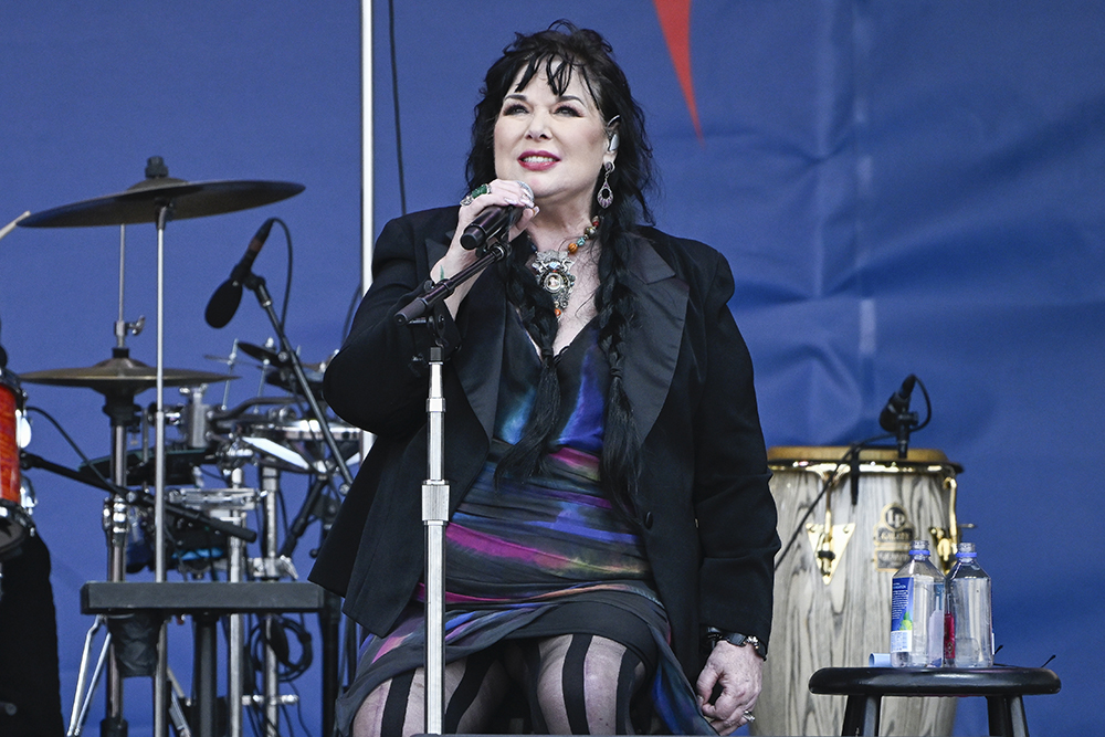 Ann Wilson onstage 