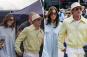 Brad Pitt and girlfriend Ines de Ramon hold hands at British Grand Prix