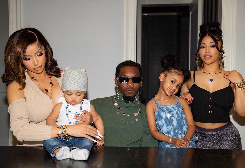 Cardi B, Offset and kids