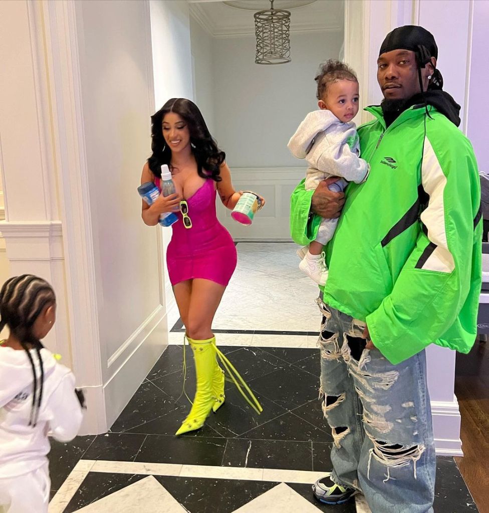 Cardi B, Offset and kids