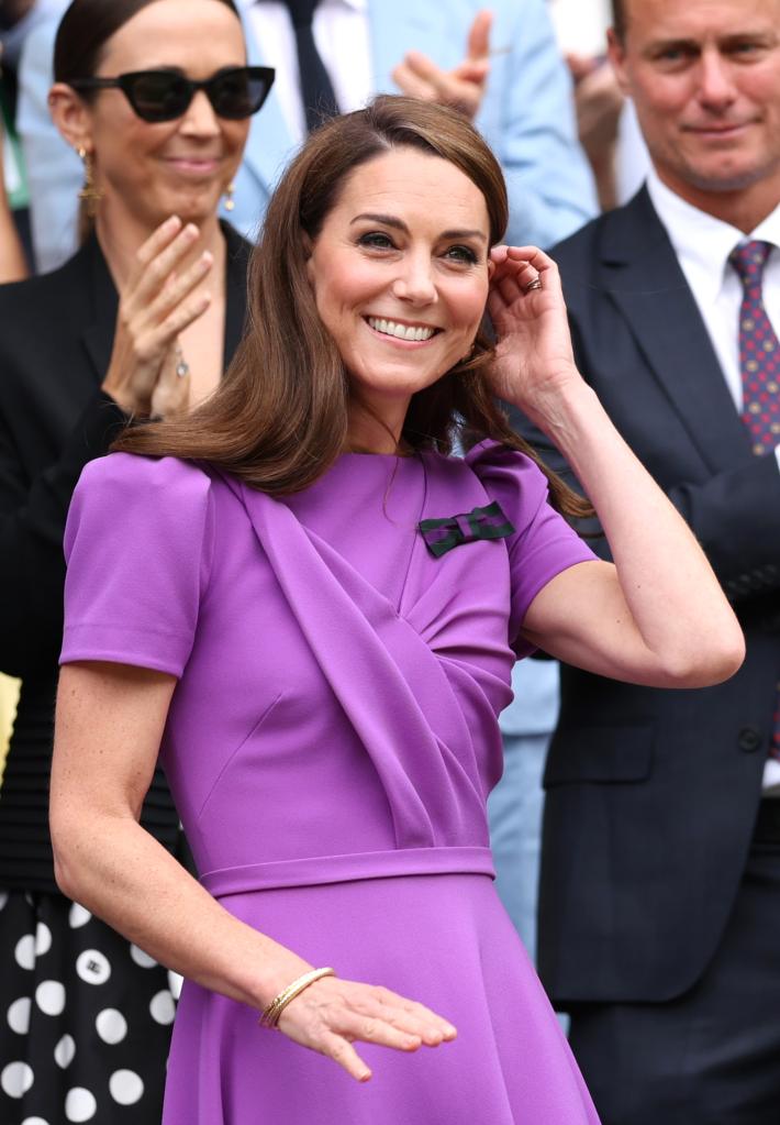 Kate Middleton at Wimbledon.