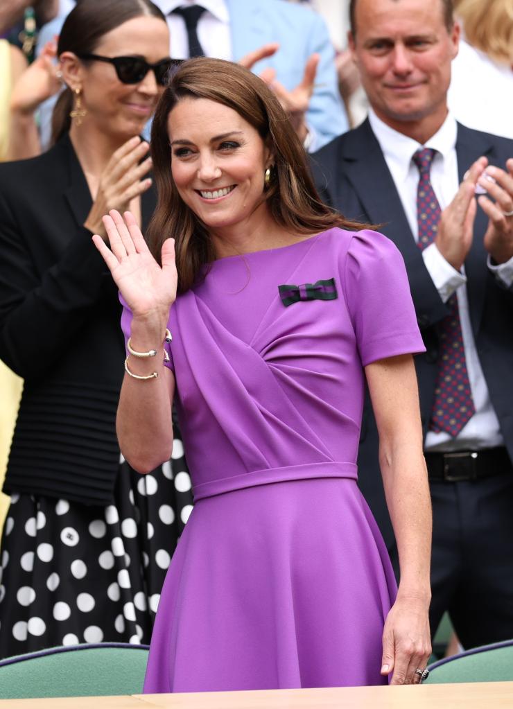 Kate Middleton at Wimbledon.