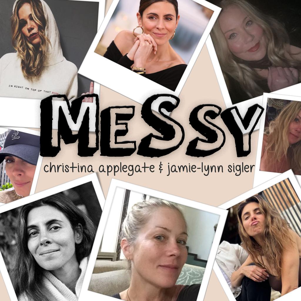 A promo image for the "Messy" podcast.