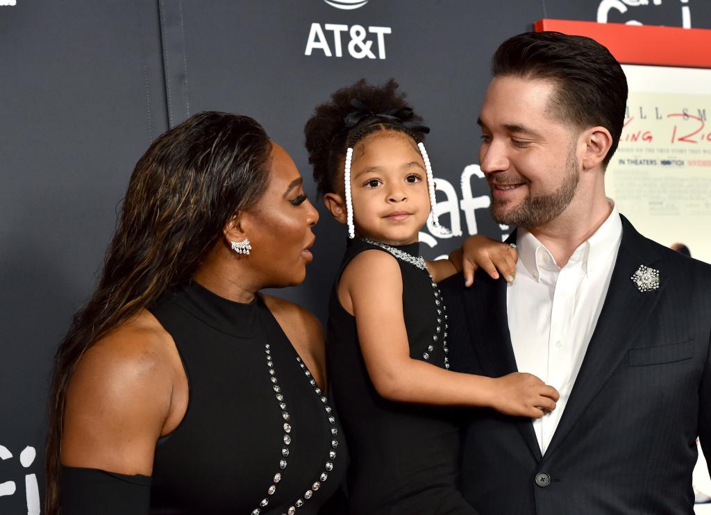 A photo of Serena Williams and Alexis Ohanian