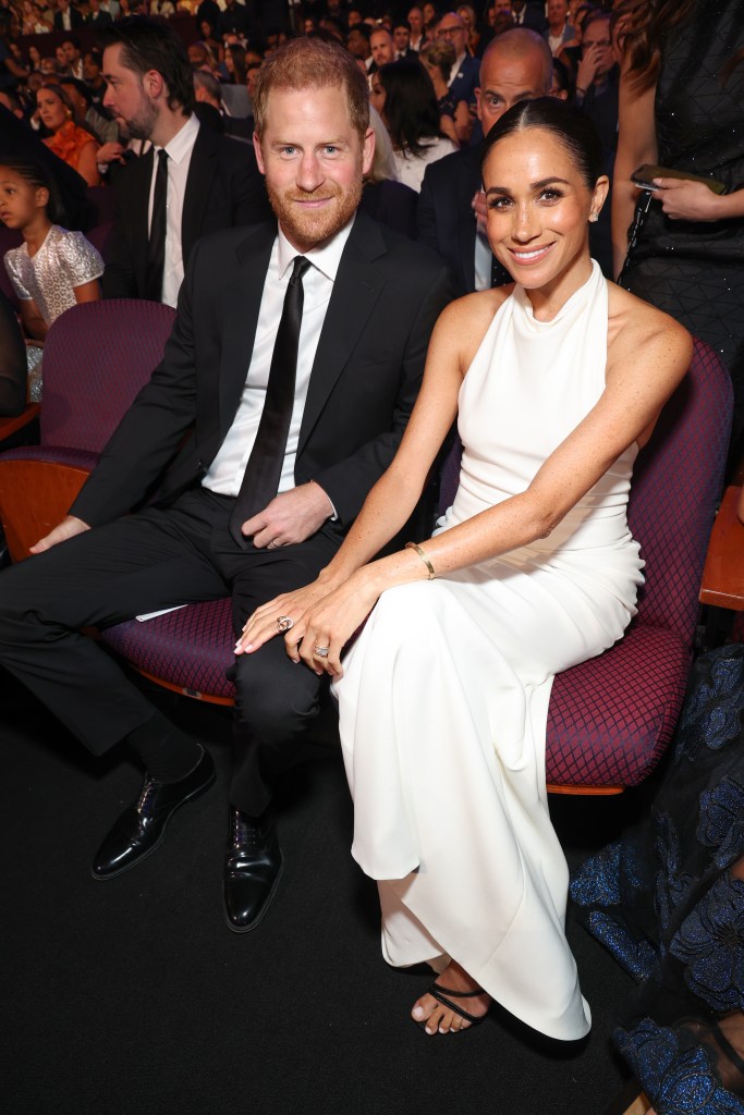 Prince Harry and Meghan Markle at the 2024 ESPY Awards